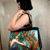 Large Shoulder Purse Fantasy Rainbow Pin Up | Mermaid