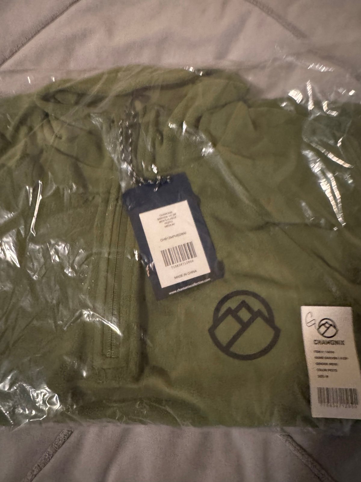 Chamonix Bardon 1/4 Zip Fleece for men Medium