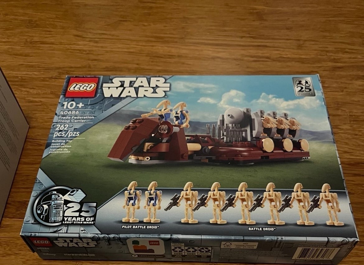 LEGO Star Wars Troop Federation Carrier (40686) BRAND NEW SEALED RETIRED INHAND✅