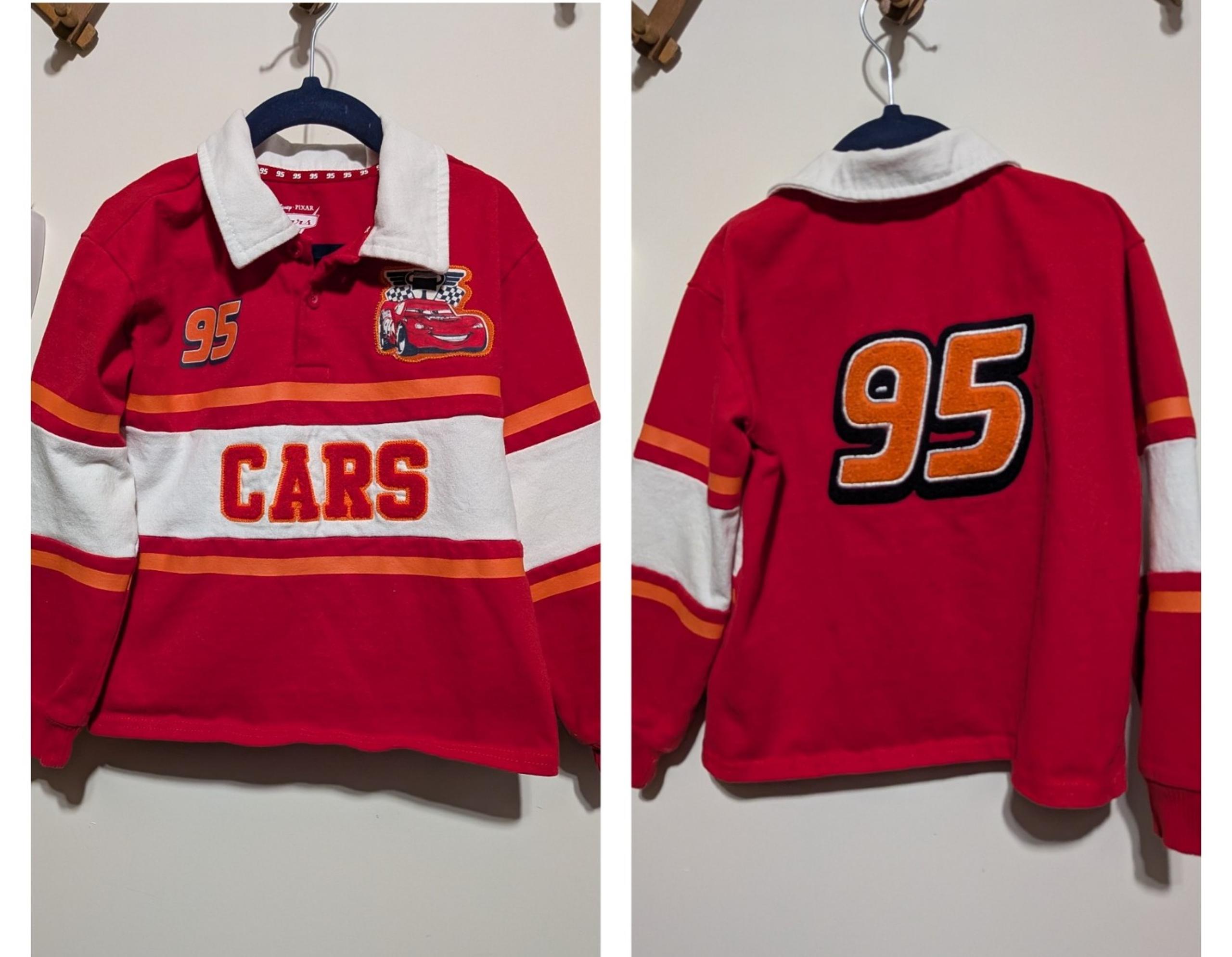 Disney Cars long sleeve polo 5T