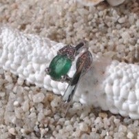 Natural Emerald Ring Size 5.5