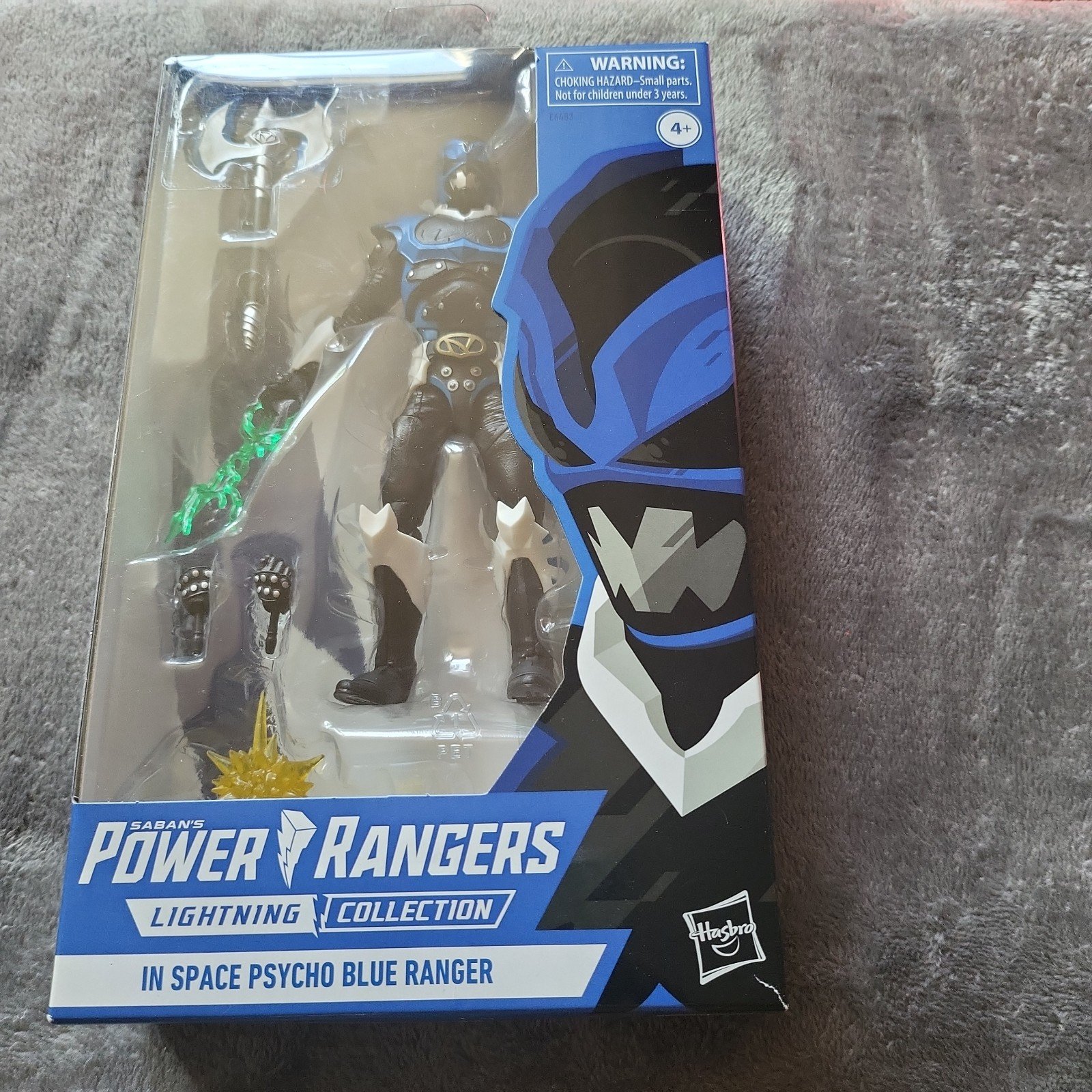 Hasbro Power Rangers In Space Lightning Collection Psycho Blue Ranger