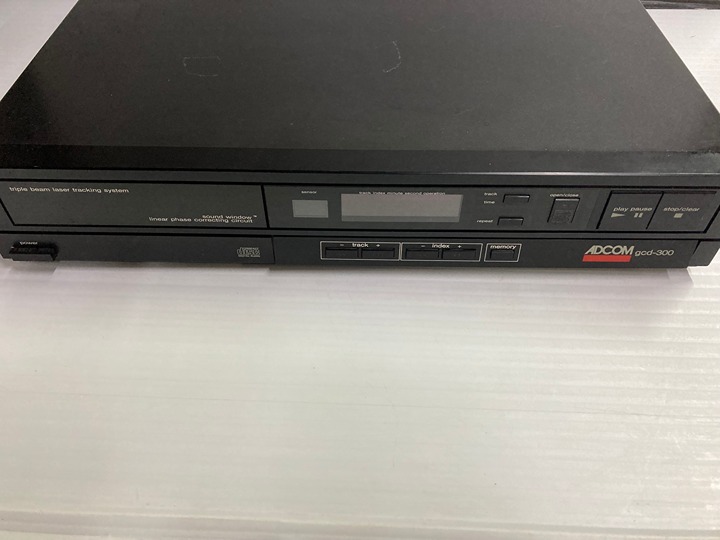 Rare 1986 Adcom GCD-300 CD Player - Made in Japan Tested ~