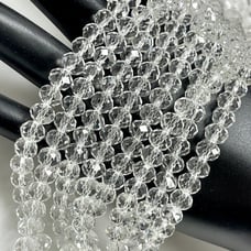 1000 Beads Lot Of 6mm Fire Polish Crystal Beads For DIY Jewelry Making