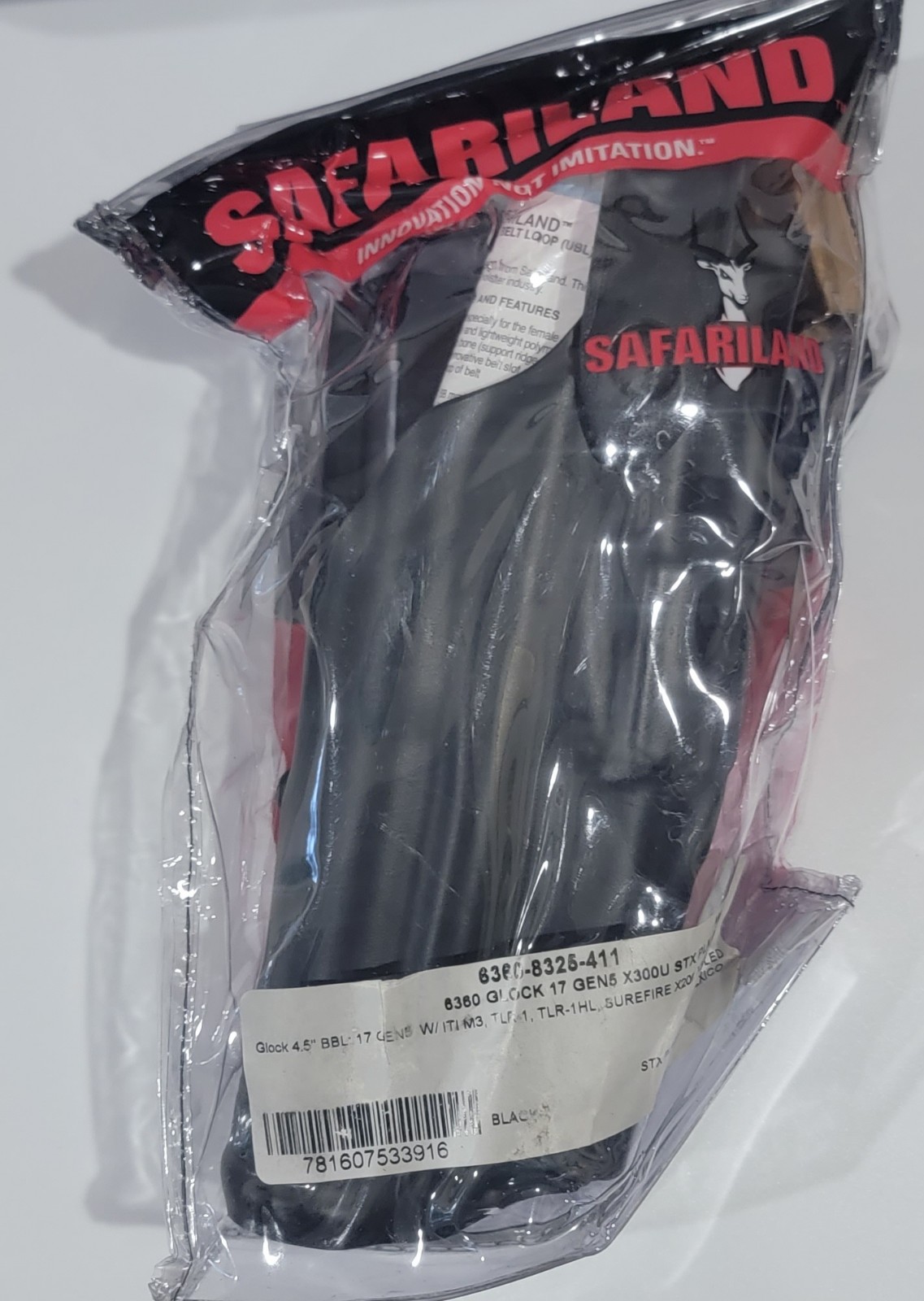 SAFARILAND 6360 LvL III Holster