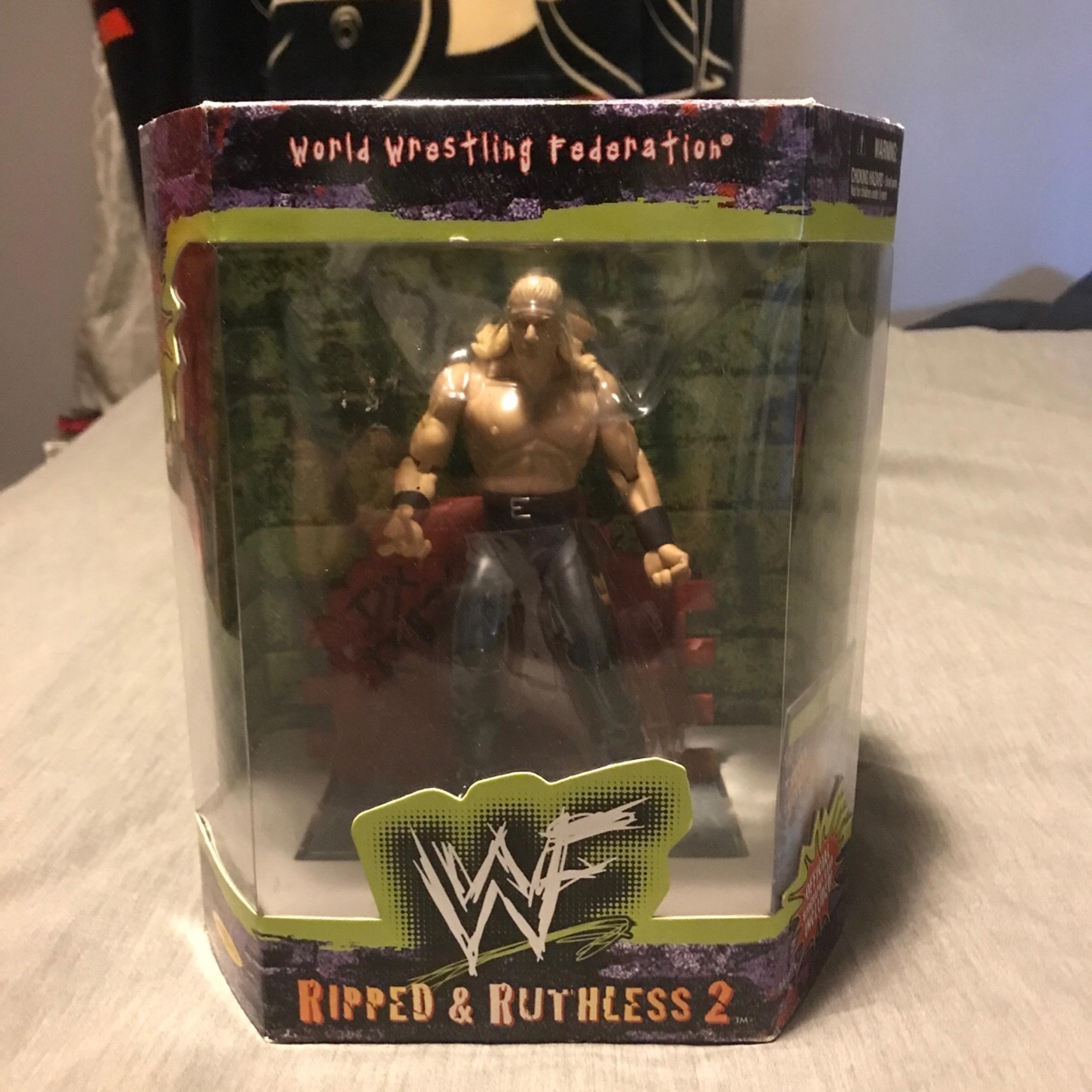 WWF Ripped & Ruthless 2 Triple H Action Figure HHH