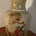Vintage mid century Hexagonal ginger jar lamp