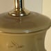 Vintage mid century Hexagonal ginger jar lamp