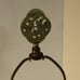 Vintage mid century Hexagonal ginger jar lamp