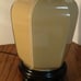 Vintage mid century Hexagonal ginger jar lamp