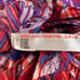 Anthropologie Claire Colin Abstract Red Purple Harem Boho Flowy Jumpsuit size XS