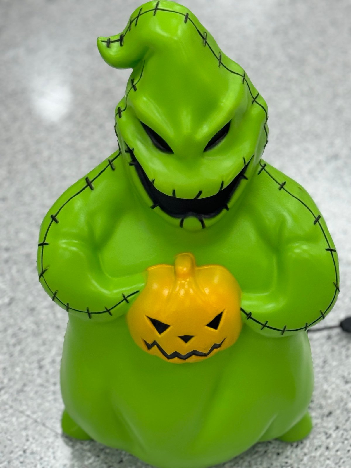 night mare before christmas Oogies Boogies light up blow mold 24”