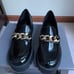 GUESS Women HILLFORD Gold Chain Loafers - NEW NWOB