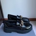 GUESS Women HILLFORD Gold Chain Loafers - NEW NWOB