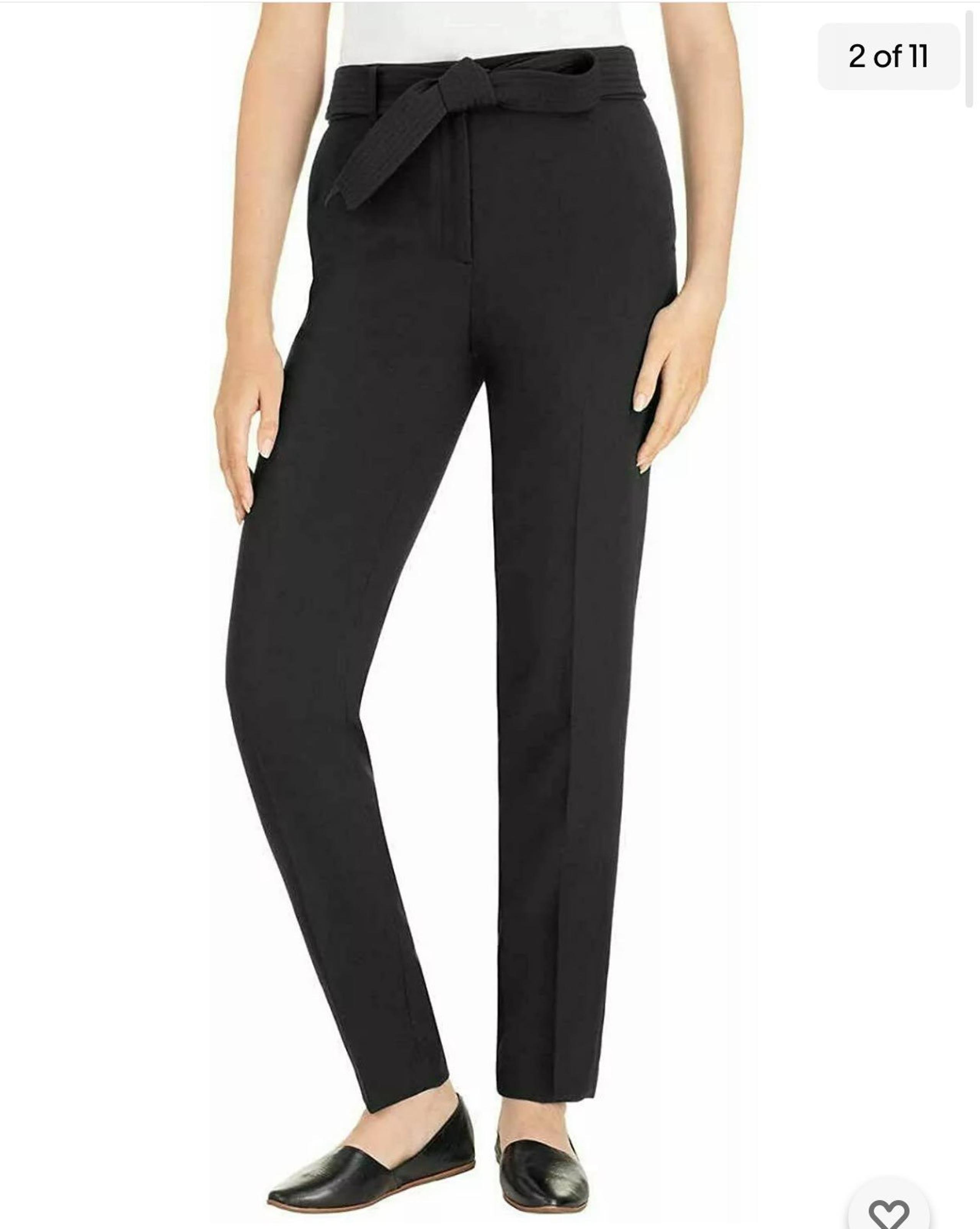 NWT Hilary Radley tie front dress pants -10