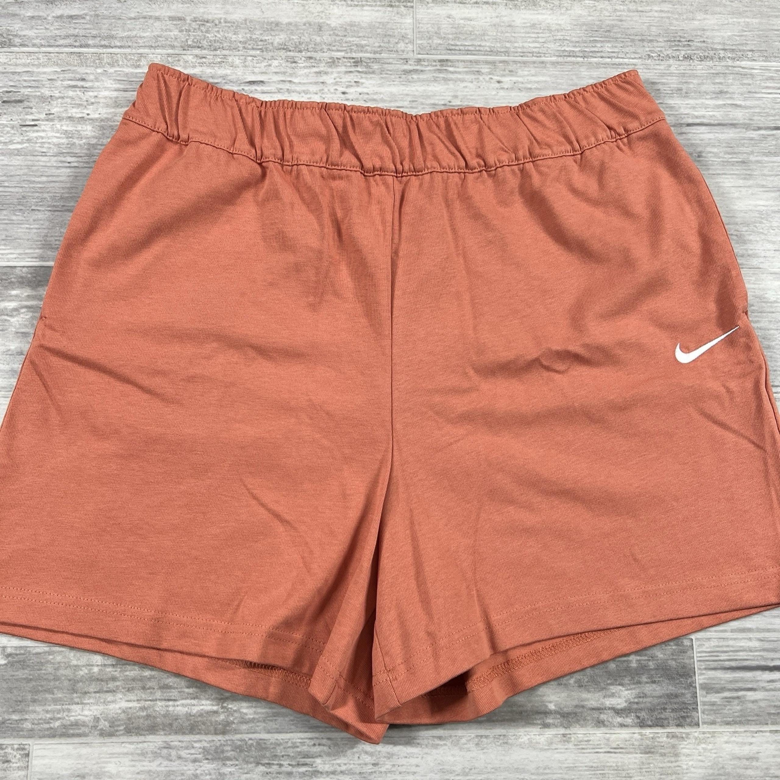 Nike Sportswear Jersey Shorts WOMEN'S SIZE LARGE DM6728 827 100% Cotton NWT