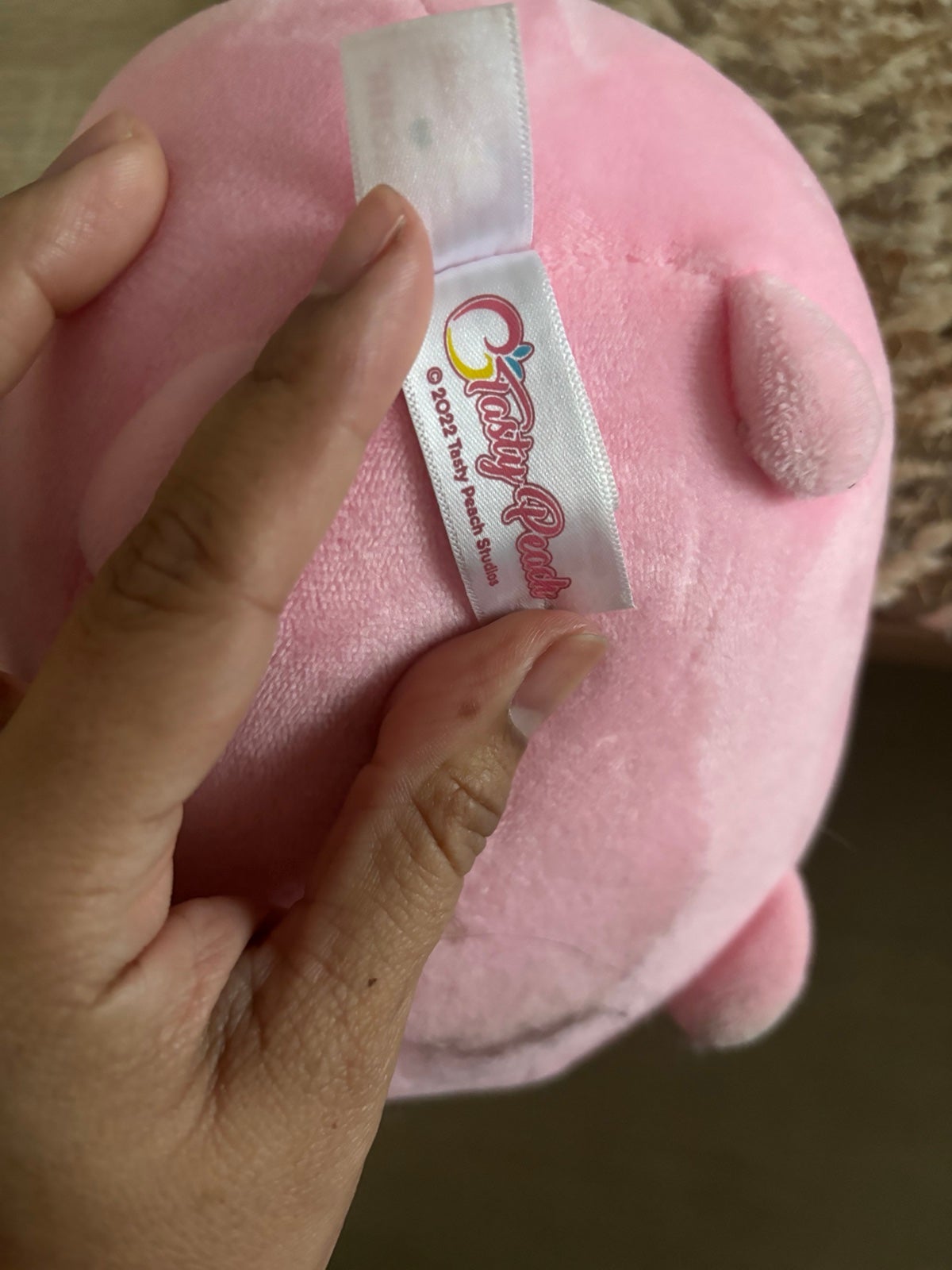 Plush tasty peach studios meowchi - detail