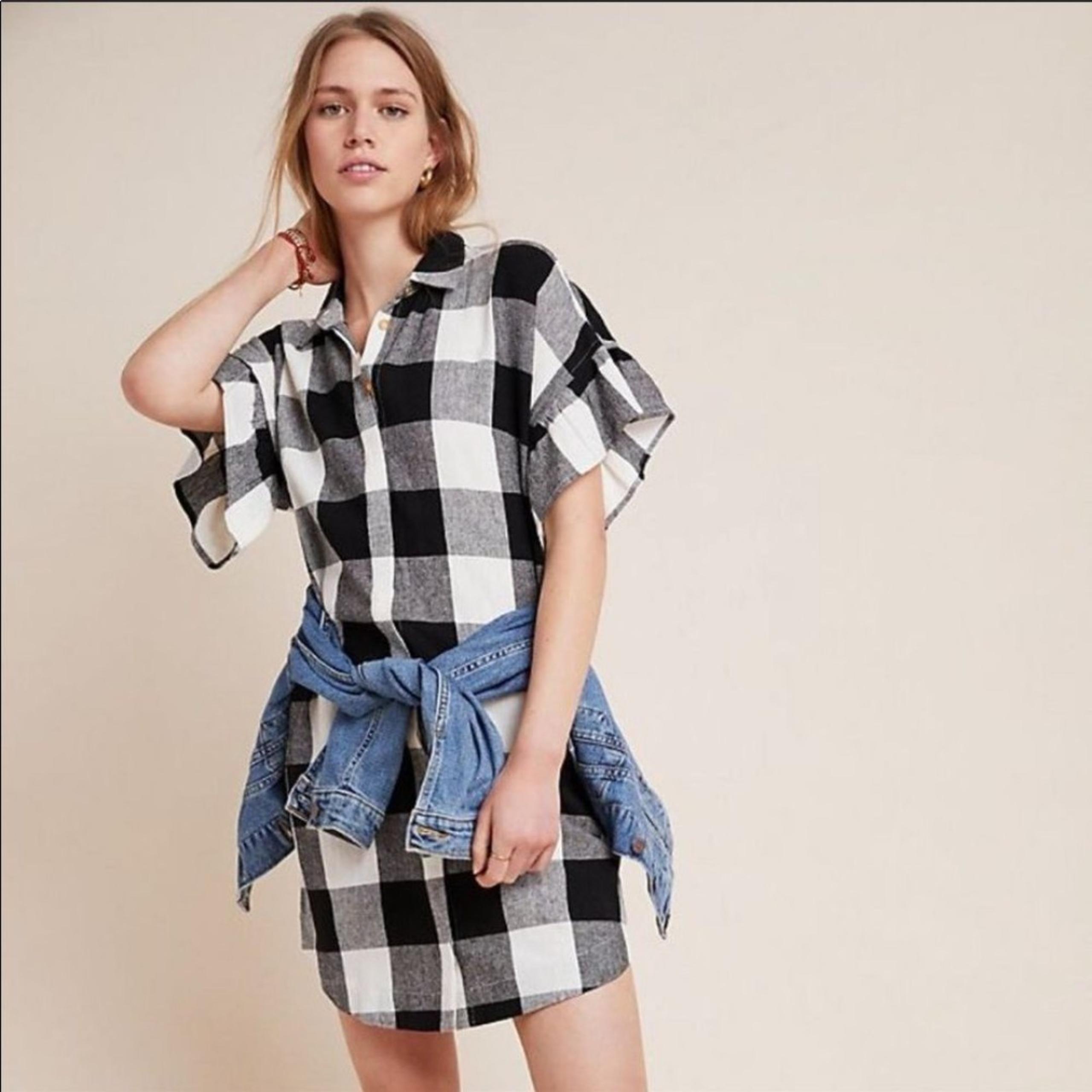 The Odells Dolly Trapeze Shirtdress