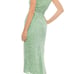 Mac Duggal Women's Sequined Sleeveless V-Neck Midi Sheath Dress size 2