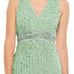 Mac Duggal Women's Sequined Sleeveless V-Neck Midi Sheath Dress size 2