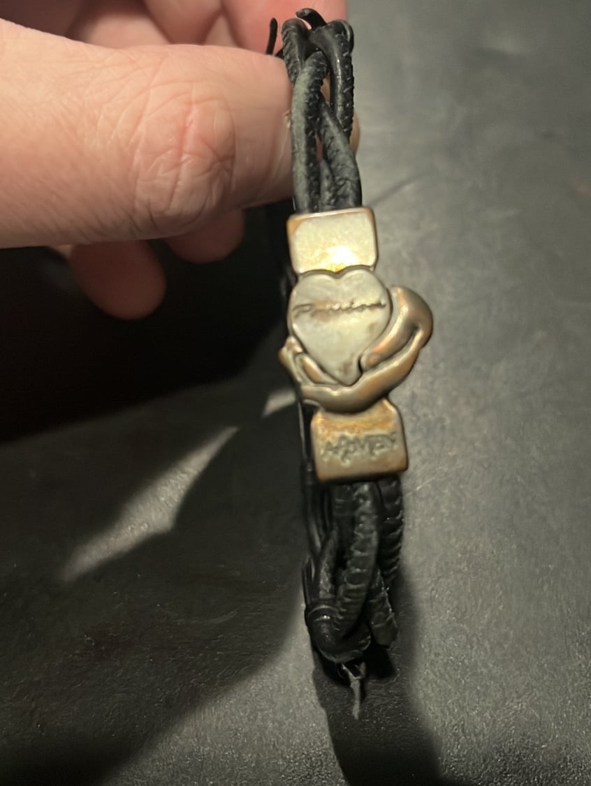 Heart in Hand bracelet
