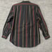 Vtg POLO Ralph Lauren Crest Crown Multicolor Striped Oxford Cotton Men Shirt L