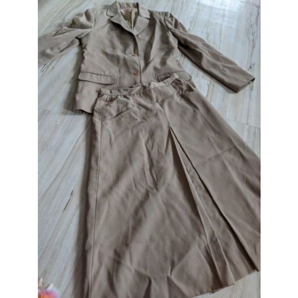 Vintage Halston 3 women’s skirt suit 8 m