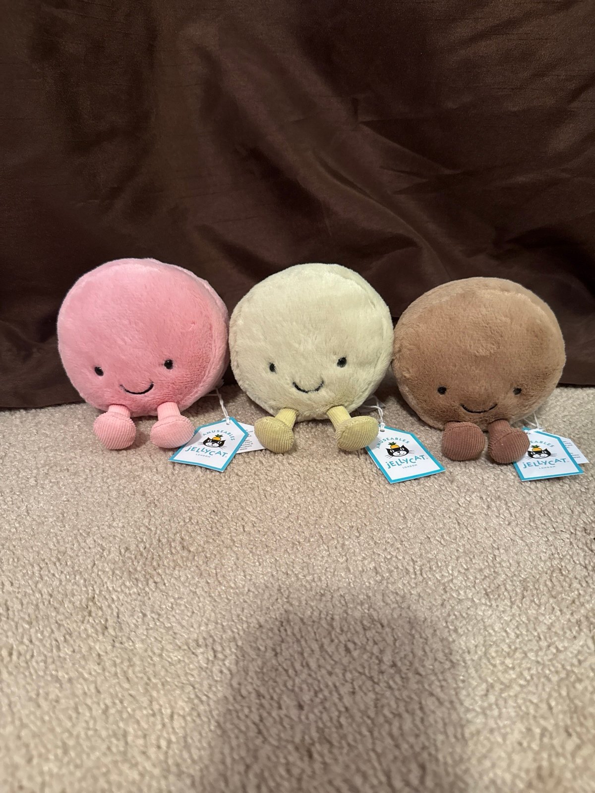 Jellycat Amuseables Macarons AUTHENTIC New With Tags