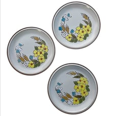 Hearthside Stoneware Floral Expressions Springtime dinner plate set with bowls