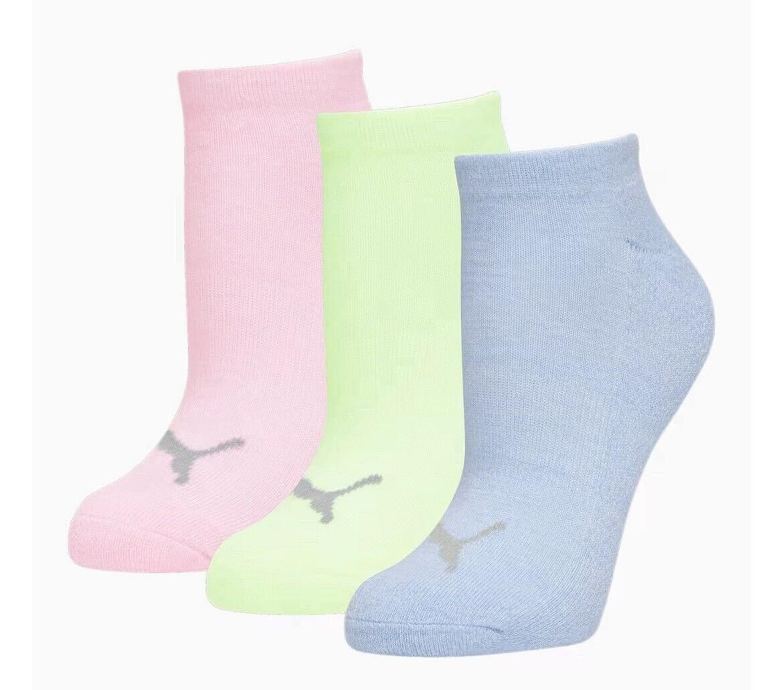 Puma Half Terry 3Pack Low Cut Socks Womens Size 9-11 Socks 85955504
