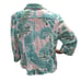 Chico's Zenergy Long Sleeve Front Zip Printed Jacket in Green for Women Size M