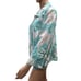 Chico's Zenergy Long Sleeve Front Zip Printed Jacket in Green for Women Size M