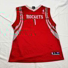 Reebok Unisex Basketball Jersey Houston Rockets Tracy McGrady 1 Red XL