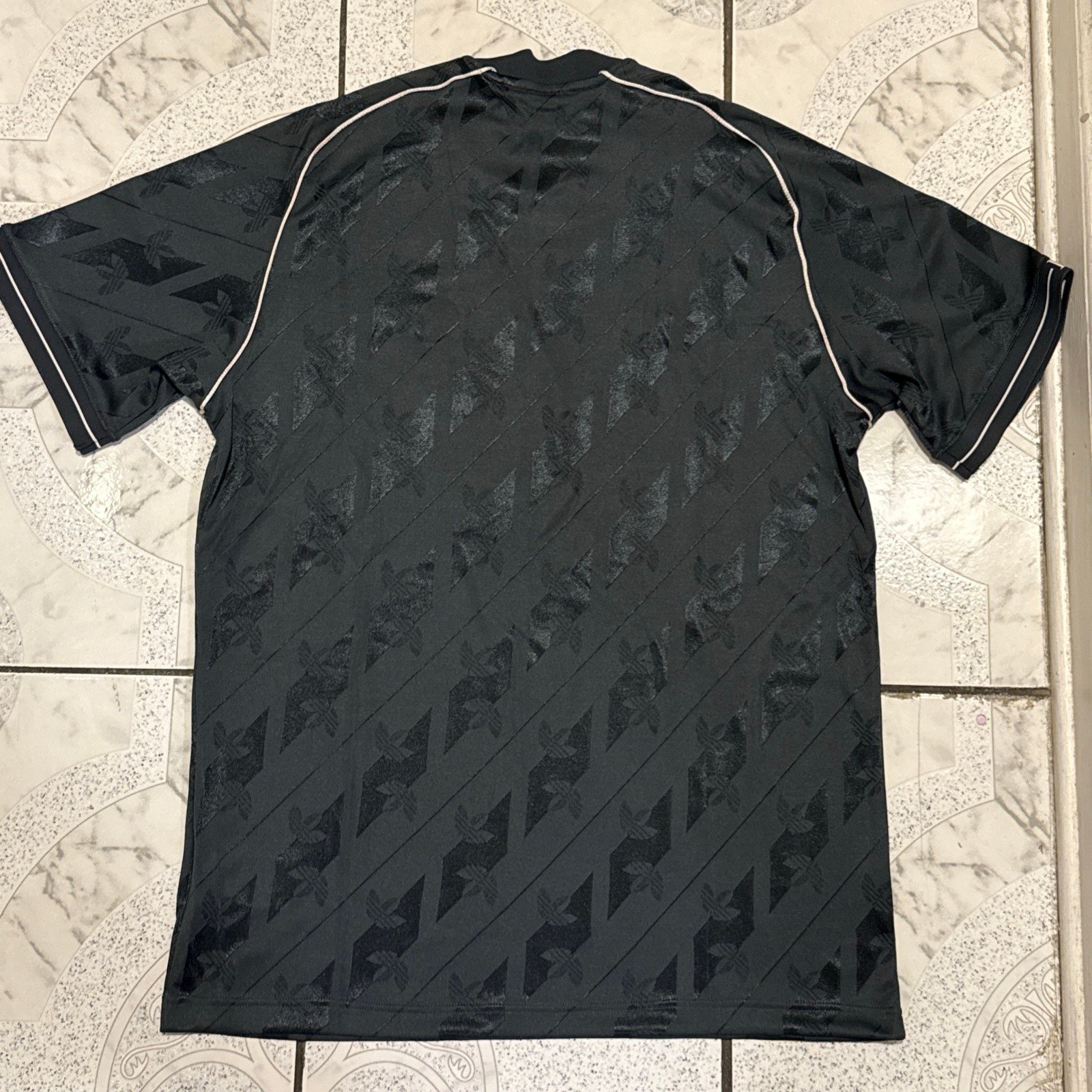 New Adidas Real Madrid LFSTLR Soccer Jersey Charcoal Men's