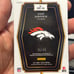 2017 Andy Janovich Panini Select 05/49 Auto Denver Broncos