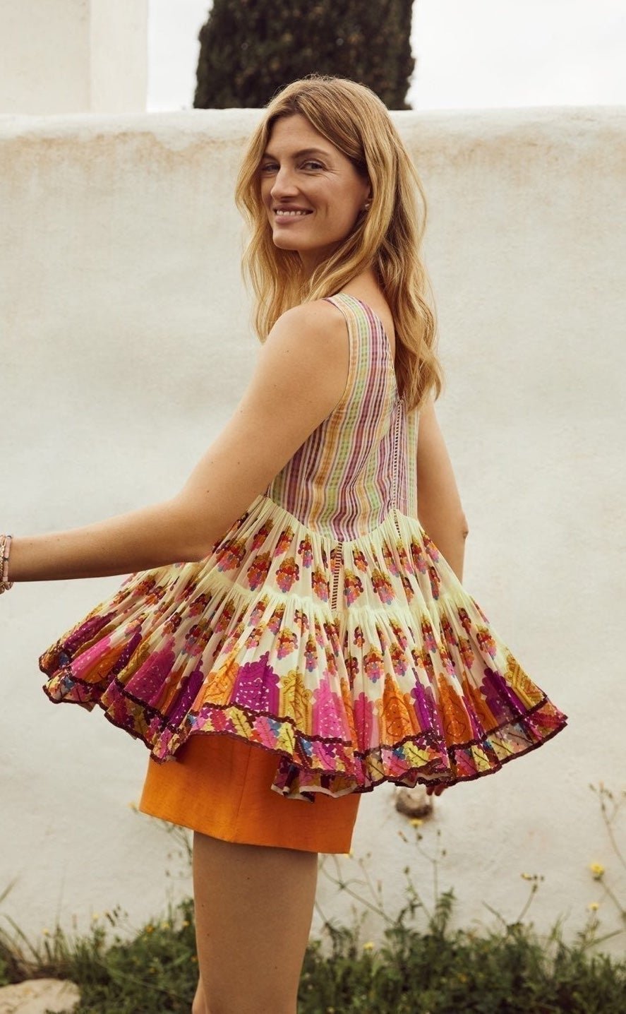 NWT❤️Anthropologie Lorelai Swing Blouse szM