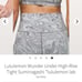 Lululemon wunder under high rise Nulux size 4 sumingashi gray unicorn legging