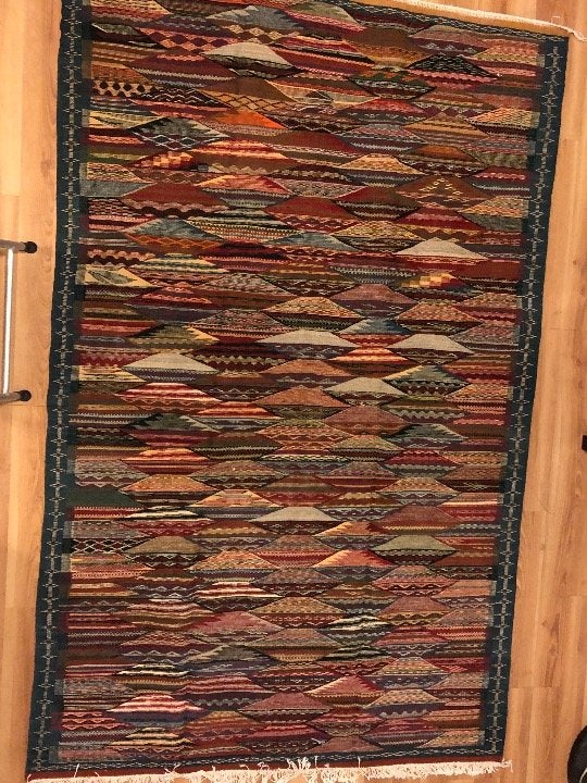 Choo-Choo detailed Moroccan Carpet