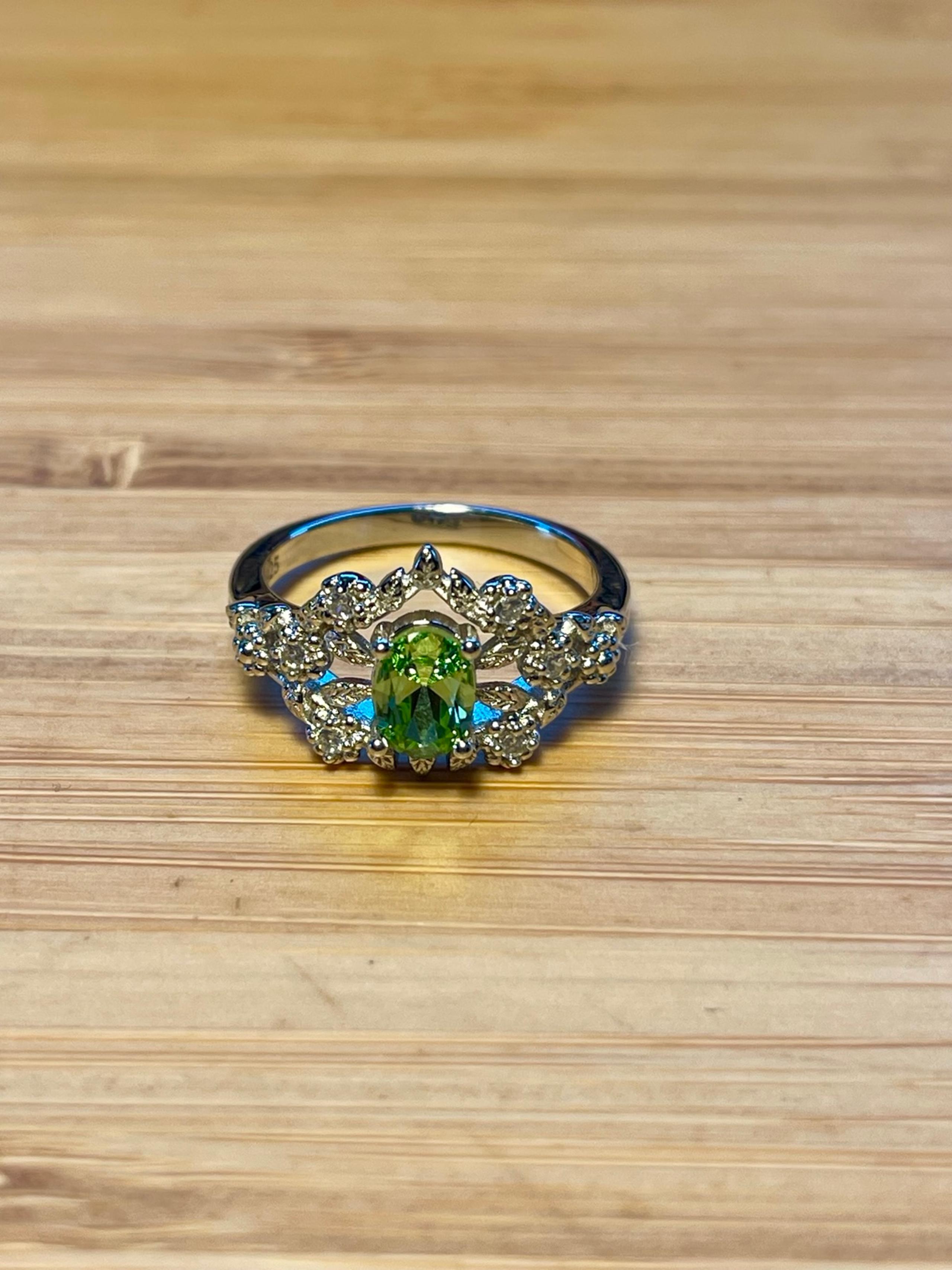 RARE VHTF Fragrant Jewels “Midsummer Nights Dream” sterling silver ring size 7
