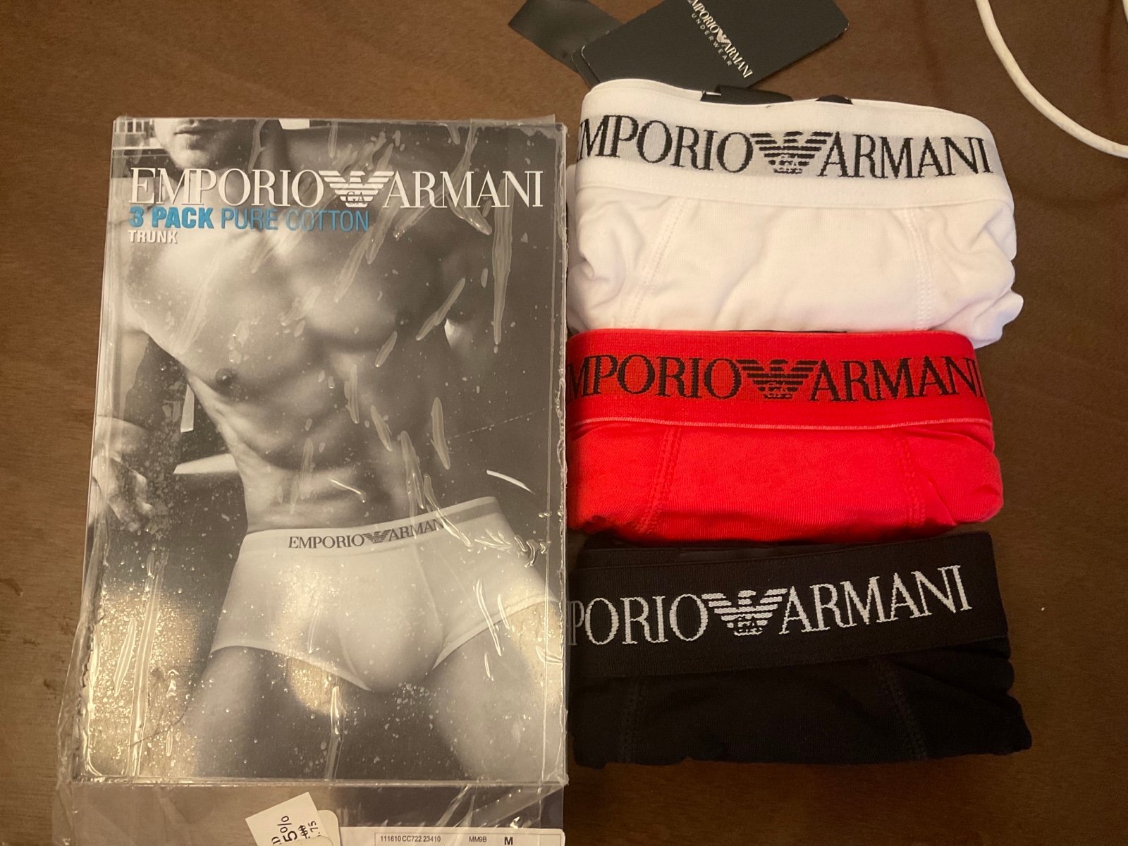 Armani men’s underwear 5 boxes