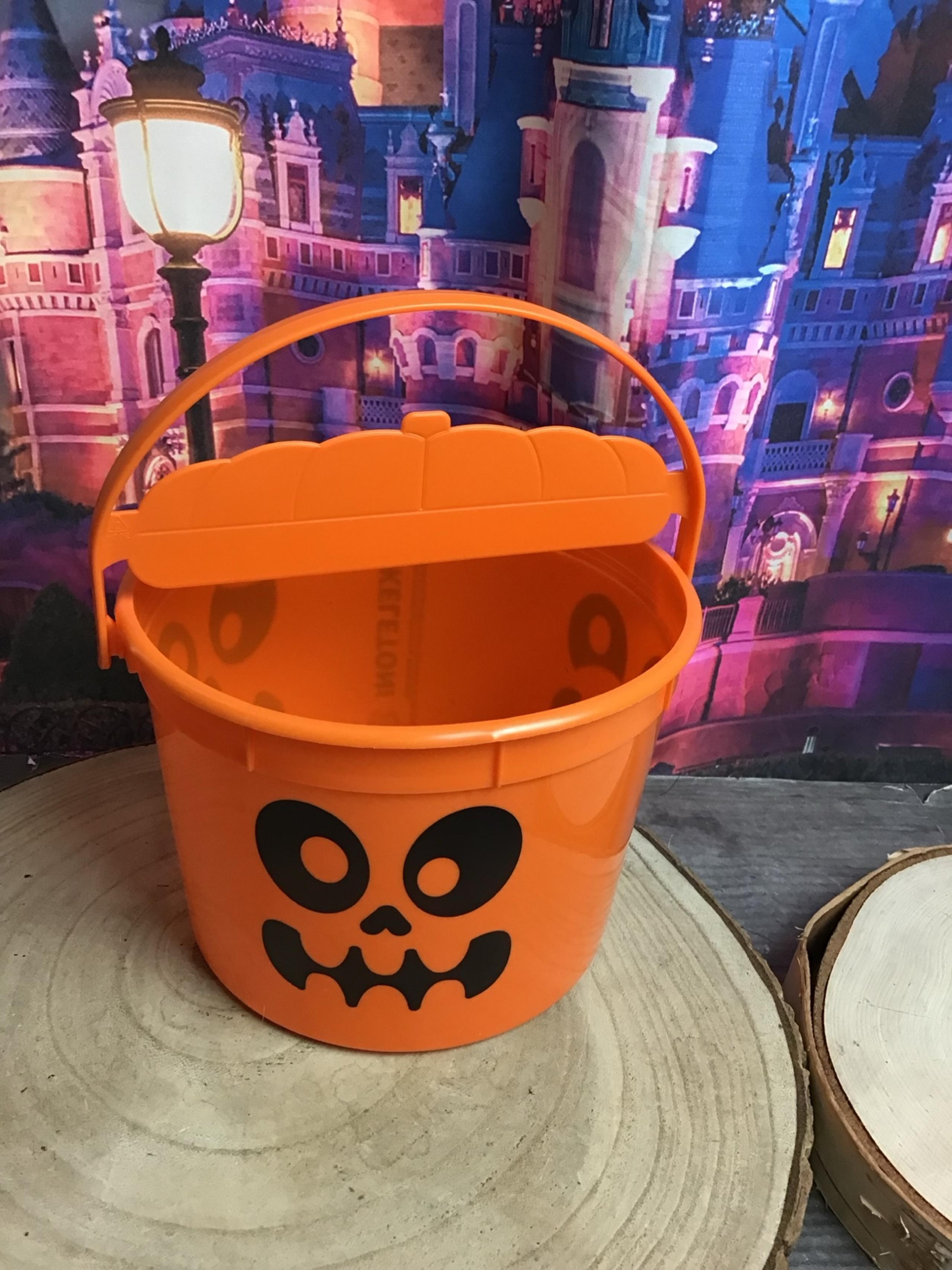 McDonald’s happy meal collectible Halloween skeleton bucket pail 2023