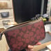 Coach Nolita 19 In Signature Canvas In Gold/Oxblood Multi CN385 NWT