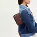 Coach Nolita 19 In Signature Canvas In Gold/Oxblood Multi CN385 NWT