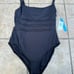 NWT Bleu Rod Beattie One Piece Swimsuit Black
