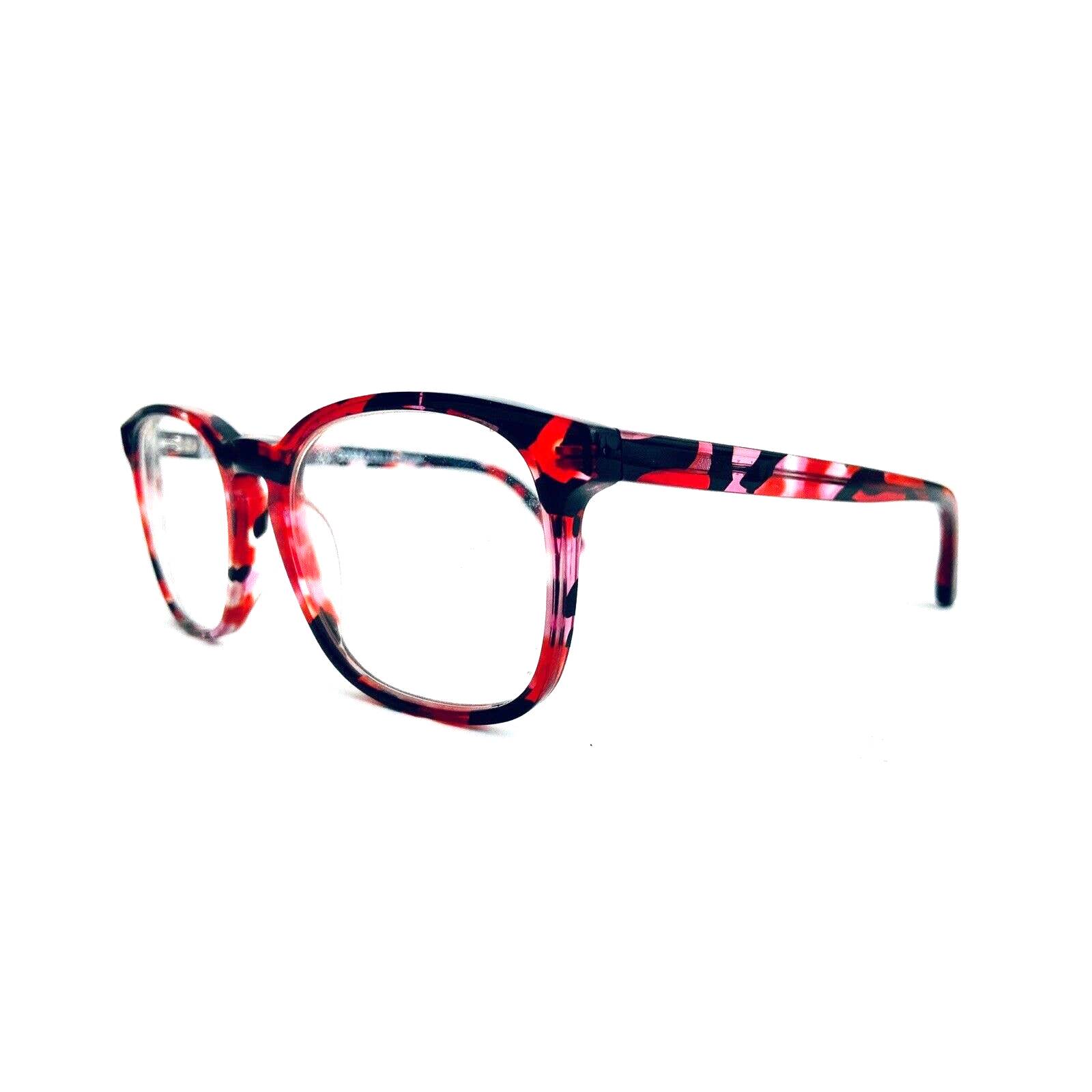 SEE Red Tortoise Wayfarer Glasses