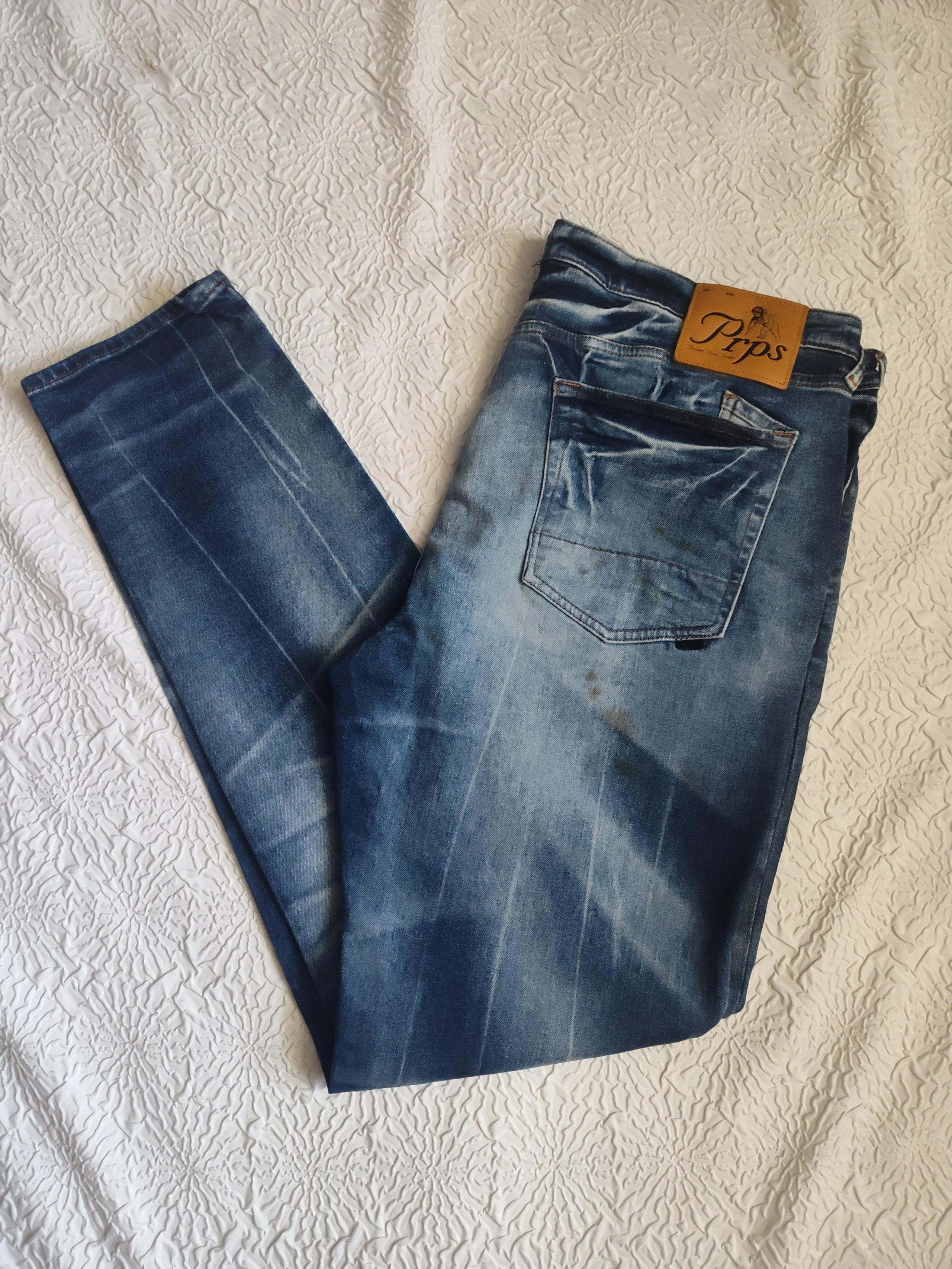 PRPS Stretch Jeans Dark Wash Relaxed Size 40