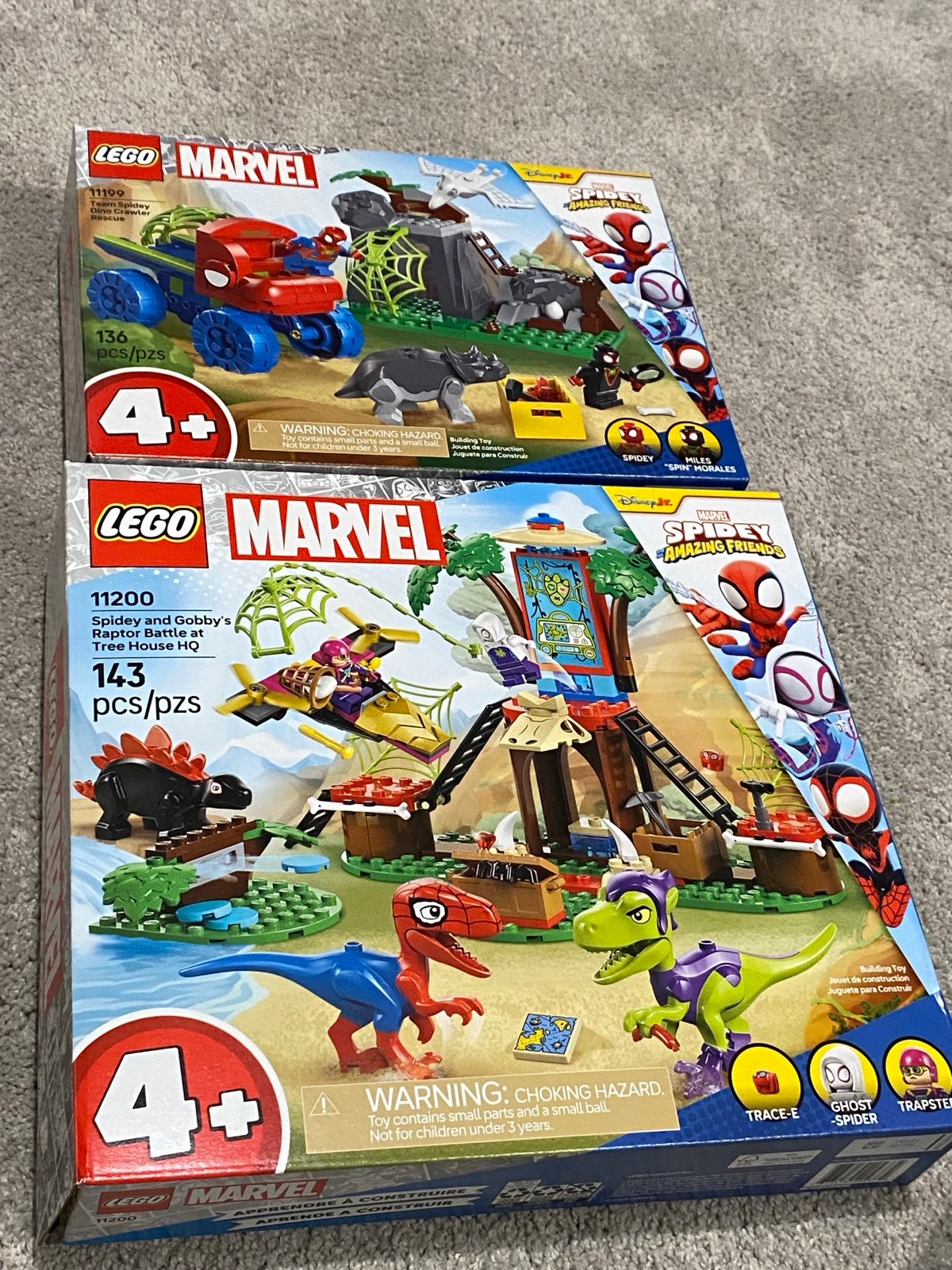 LEGO Spidey Bundle 11199, 11200
