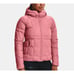 Womens Under Armour Jacket Medium 600 Fill Duck Down Feather Insulated Loose Fit