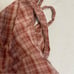 New Free People Plaid Dusty Lavender Combo Kaia Jumpsuit Size XS
