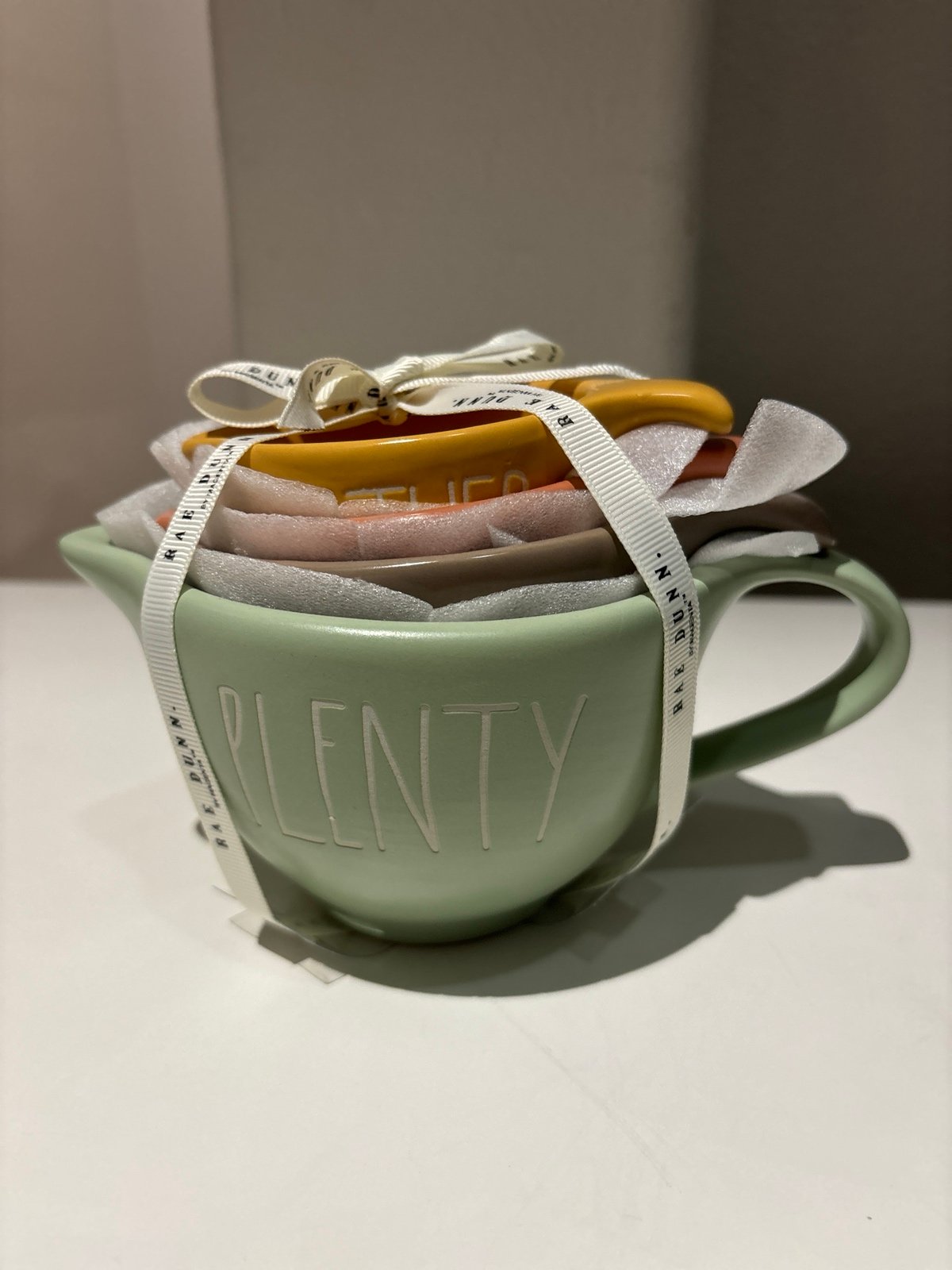 Rae Dunn Thanksgiving Measuring Cups Set